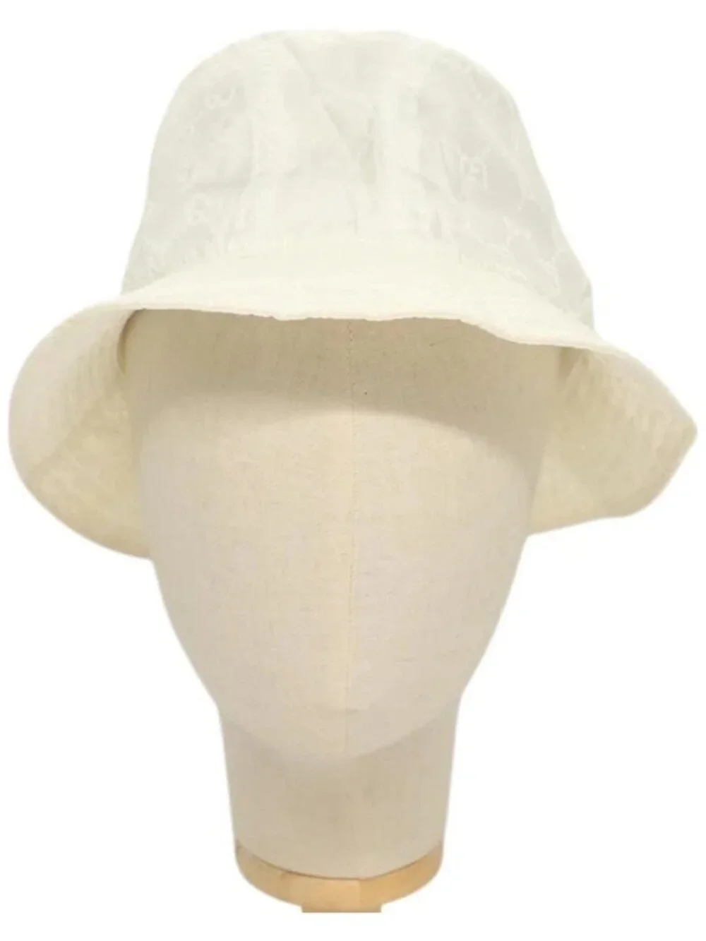 GUCCI GG Canvas Bucket Hat L Whit - Picture 2 of 10